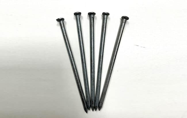 6" Galvanized Nails
