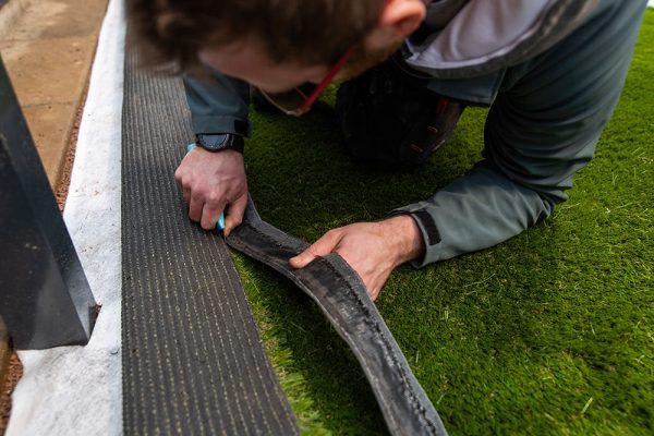 Copyright 2020 Mike Sewell (tel: 07966417114) Photograph by Mikey Sewell.
Photograph of Evergreens UK new artificial grass National Training Academy on the Market Overton Industial Estate in Rutland.

(Commissioned by Katie Graham - Unsworth Sugden)